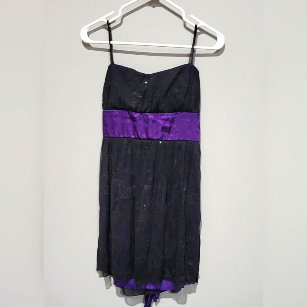 Seduction sparkle black strapless dress